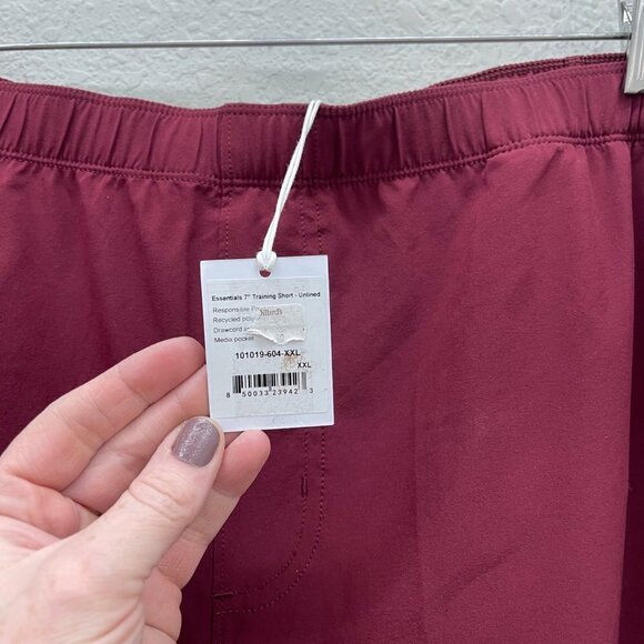 Rhone Essentials 7" Athletic Unlined Training Shorts w Pockets Mens size XXL NEW - Picture 4 of 8